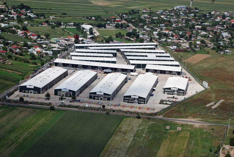 Solar-Produktionshallen Belgien