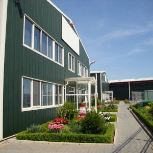 Produktionshalle mit Dachschräge Belgien
