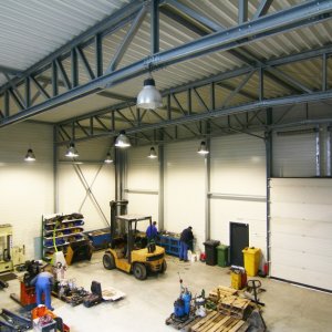 Produktionshallenbüros Belgien